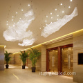 Nuova Hight Quality Decorazione indoor Disterni personalizzata Hotel Big Project lampadario lampadario a pendente